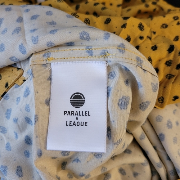 Parallel x League Duke Woven Shirt Large NWT - Picture 7 of 8